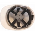 thumbnail image 6 of Pyramex Cap Style RIDGELINE Hard Hat White Graphite Pattern with 6 Point Ratchet Suspension, 6 of 6