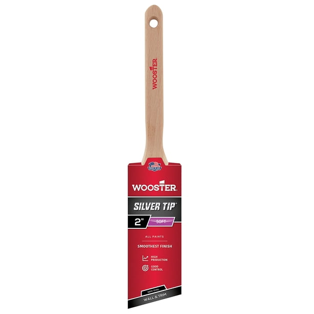 Brocha de Pintura Wooster 5228-2 Punta de Plata 2"