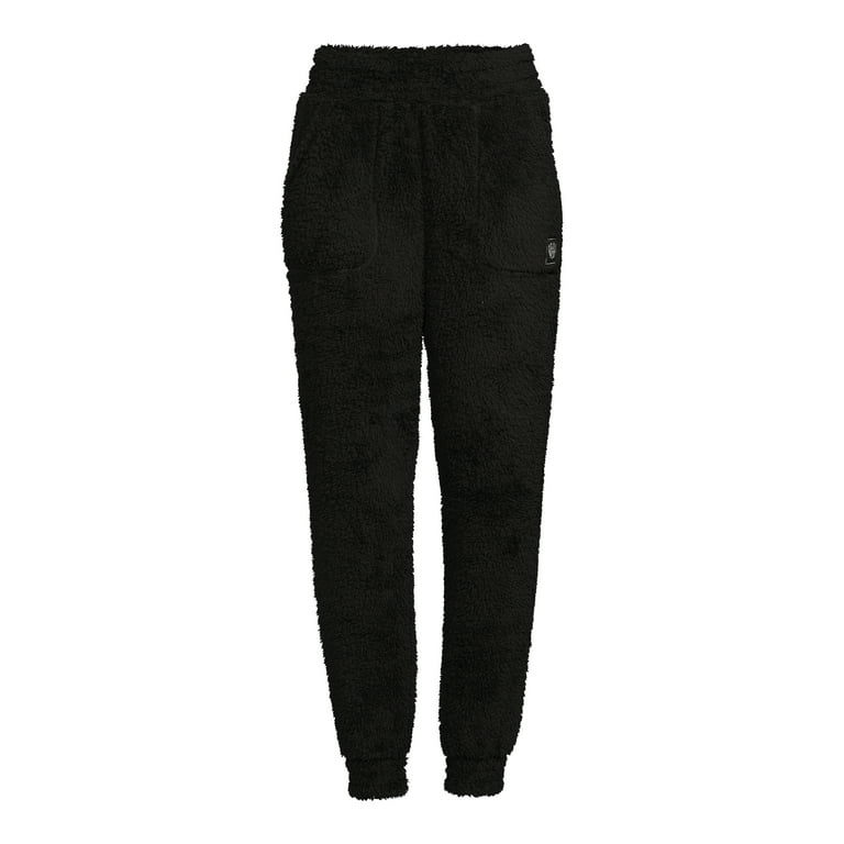 No Boundaries Juniors High Rise Plush Joggers Walmart