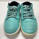 thumbnail image 3 of Ni - ke Ni - ke Men Jordan Retro Low Turquoise Solid Leather Ath Shoe AJ1 Lace US 9, 3 of 5