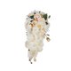 thumbnail image 5 of Flores artificiales nupcial de boda, flor de la mano de novia, ramo de bodas, para el aniversario de la boda Festival de Valentín, 5 of 8