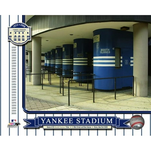 Yankee Stadium 19232008 Color Photos Outside of Stadium Ticket Booths