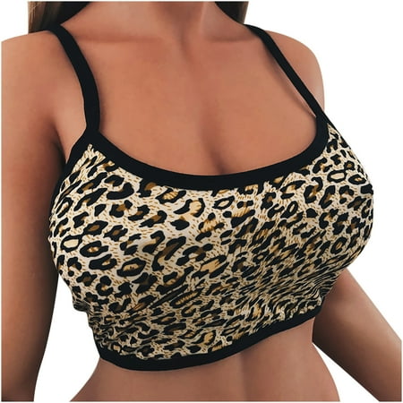 Bigersell Balconette Bras for Women in Clearance Women s Bra Camouflage Lace Up Print Seamless Wireless Body Underwear Sport Bra Style F-147 Multicolor S