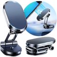 thumbnail image 1 of Magnetic Phone Holder for Car Alloy Folding Magnetic Car Phone Holder [Super Strong 8 Magnets] Car Magnetic Phone Mount 360° Rotation Magnetic Cell Phone Holder Dashboard Car Mount for All Phone, 1 of 5