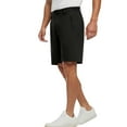 thumbnail image 2 of Stamzod Business Casual Shorts for Men Solid Color Straight Barrel Athletic Shorts Plus Size Work Short for Men Black-1 XL, 2 of 9