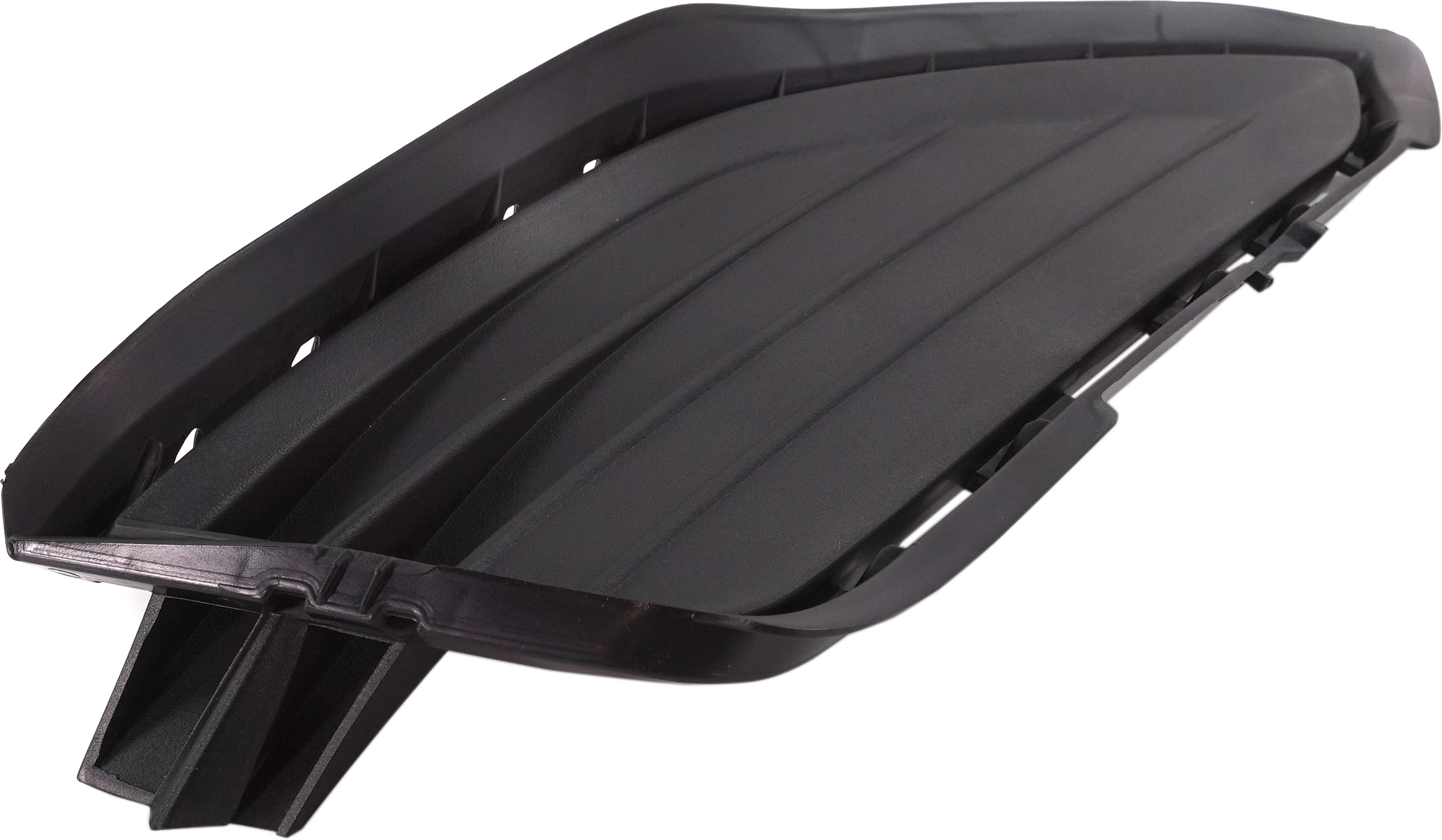 Fog Light Cover Compatible with 2019-2020 Volkswagen Jetta Left Driver Textured Black