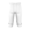 thumbnail image 2 of Youth Solo Polyester Football Pants, White, 2 of 2