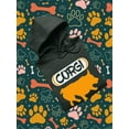 thumbnail image 3 of Silhouette Corgi Squad Hoodie Men -Image by Shutterstock, Male 5X-Large, 3 of 4