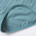 thumbnail image 7 of Litie Women Solid Color Twisted Seamless Panties High Waisted Soft Anti-septic Underpants, 7 of 7