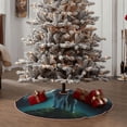 thumbnail image 4 of Sikiie Wolf Christmas Tree Skirt, Christmas Tree Decorations, Christmas Decor, Tree Mat Decoration(30-48IN)-48", 4 of 6
