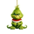 Grinch Christmas Tree Decor Horror Movie Theme Pendant, 8Cm Creative