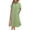 Light Green, variant on Zeagoo Womens Summer Dress Short Sleeve Casual Summer Sunress Tunic Dress Cover up with Pockets