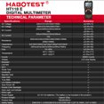 thumbnail image 3 of HABOTEST Digital Multimeter TRMS 20000 Counts Multi Tester AC/DC Voltmeter Ohm NCV TRMS with LCD Multi Tester, 3 of 18