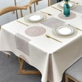 thumbnail image 1 of Nappe en PVC, Nappe en Plastique, Imperméable, Nappe de Table à Manger, 1 of 6