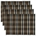 thumbnail image 6 of Fennco Styles Plaid Woven Water Hyacinth Placemats 14 x 20 Inch, Set of 4, 6 of 6
