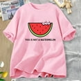 thumbnail image 2 of This Is Not A Watermelon Palesti T-shirts Women Men Cotton High Quality Printed Clothing Graphic Tee Oversized Women‘s Clothing, 2 of 7