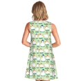 thumbnail image 2 of Bixox Duck Print Women's Sleeveless A-Line Dress with Pockets, Casual Knee-Length Tank Dress for Summer-XX-Large, 2 of 7