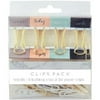 Kaisercraft Planner 8 Bulldog & 24 Paper Clips Pack-Words