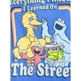 thumbnail image 3 of Sesame Street Men's & Big Men's Everything I Know Hoodie Sweatshirt, Sizes S-3XL, 3 of 5