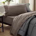 thumbnail image 6 of U by Bedsure 4 Pieces Hotel Luxury Stucco Sheets King Easy Care Polyester Microfiber material Cooling Bed Sheet Set, 6 of 7