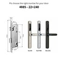 thumbnail image 2 of Waterproof Fingerprint Electronic Digital Smart Door Lock RFID Card Code Keyless Lock For Aluminum/sliding Door ,Easy Installation, 2 of 6