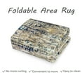 thumbnail image 7 of Yiwa Modern Abstract Area Rugs 8' x 10' Contemporary Washable Non-Slip Low Pile Indoor Throw Covers Non-Shedding Foldable Living Room Carpet (Navy/Khaki), 7 of 7