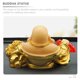 thumbnail image 5 of EeaseMX Figura de Buda, decoración para coche, resina, estatua de Buda Maitreya, adorno religioso, 5 of 8