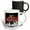 Multicolor, variant on 3drose, Street Rod Popping Wheelies and Jumping Through Flames, 11oz Two-tone Yellow Mug