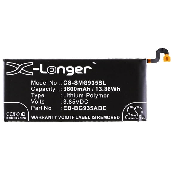 3600mAh EB-BG935ABE EB-BG935ABA GH43-04575B GH43-04575A Battery for Samsung Galaxy S7 Edge XLTE