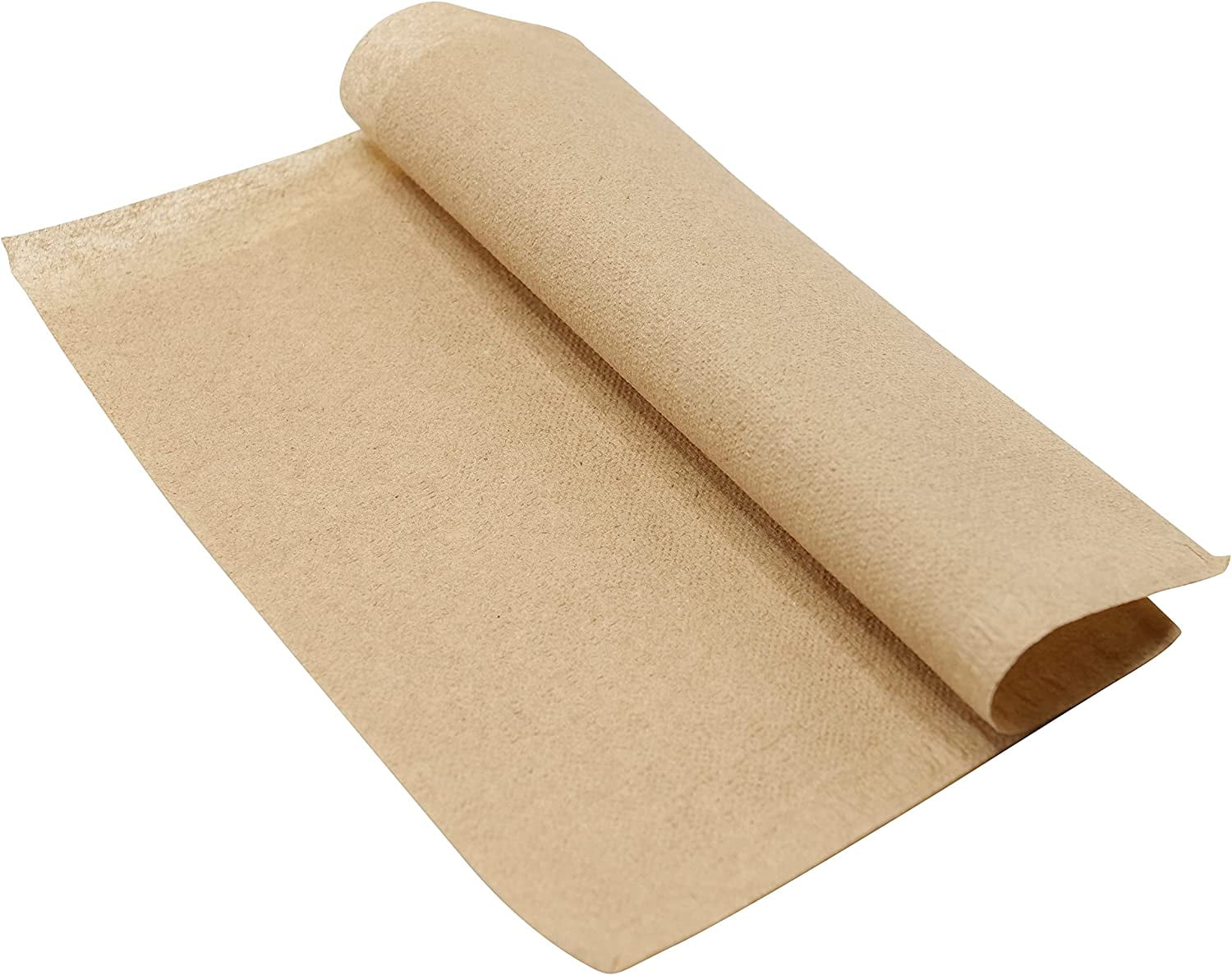 EcoQuality Kraft Single Fold - 1 Ply Single Fold Paper Towels - 10-1/4 x 9.10 inch - Great for Restaurants, Offices, Bars, Industrial - Recyclable Paper Towels (1000)