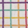 thumbnail image 5 of Hallmark Multicolor Chromatic Grid Cotton Rich Bath Rug, 20" x 30", 5 of 5