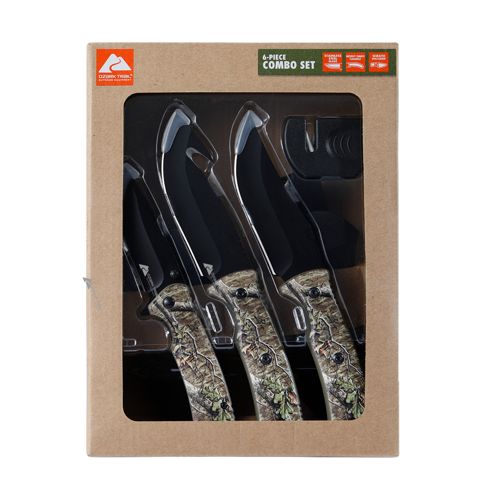 Ozark Trail - Brandclub - Ozark Trail 6 Pieces Hunting Knives Set