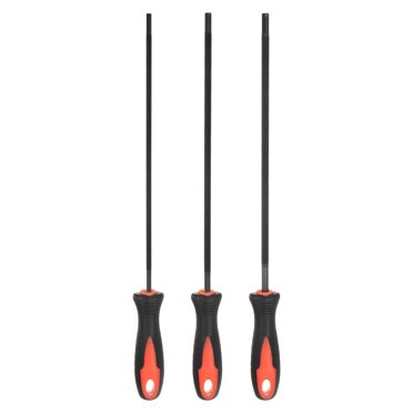 9Pcs Chain Saw File Set, in 3 Sizes 5/32'' 3/16'' 7/32''(4.0mm 4.8mm 5