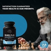 (3 Pack) Neuro Plus Brain and Focus Capsules – Premium NeuroPlus Brain Formula for Memory, Focus, and Cognitive Support, Neuro+ Pills for Mental Clarity and Concentration, Reviews (180 Capsules)