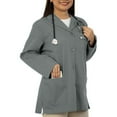 thumbnail image 4 of Panda Uniform by HeedFit Women’s 32" Colored Lab Coat – Custom Fit Medical Lab Coat, Multi-Color XXS Grey, 4 of 8