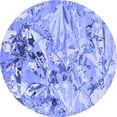 thumbnail image 1 of Ahgly Company Indoor Round Oriental Blue Industrial Area Rugs, 7' Round, 1 of 4