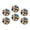 C1540, variant on Glass Refrigerator Magnet 6Pcs Magnetic Fridge Sticker,Decor for Kitchen,Whiteboard,Cabinet,Colorful Birds On Branches