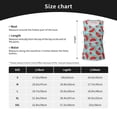thumbnail image 6 of Vsdgher Watermelon Print Tank Top Sports Vest Bra for Women Sports ,Performance Stretchy Quick Dry Sports Workout Running Top Vest with Removable Pads, 6 of 8