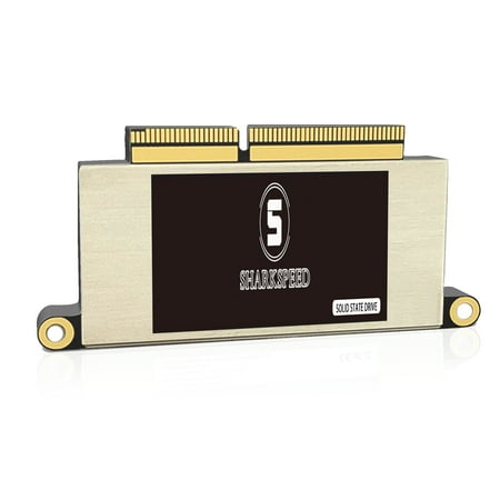 SHARKSPEED SSD 1TB NVMe Replacement for MacBook Pro Retina 13" A1708 (Late 2016, Mid 2017) EMC 2978/3164 Non-Touch Bar Models M.2 PCIe Gen3.0x4