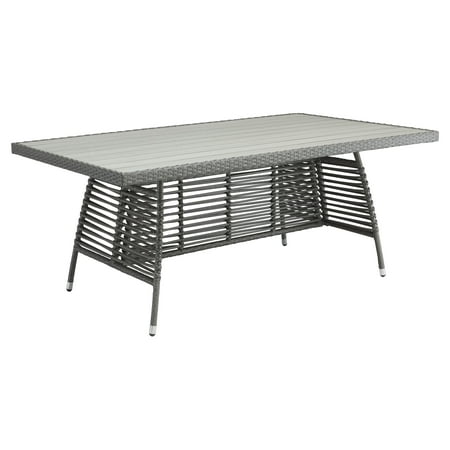 Zuo Vive Sandbanks All-Weather Wicker Dining Table