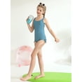 thumbnail image 4 of GYRATEDREAM Girls One Piece Swimsuits Quick Dry Beach Swimwear Bathing Suit with Removeble Chest Pads for Big Girls 9-16 Years, 4 of 9