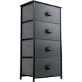 thumbnail image 4 of Dextrus Fabric Dresser with 4 Drawers, Furniture Storage Tower Cabinet, Organizer for Bedroom, Living Room, Hallway, Closet, 4 of 9