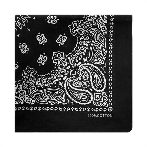 ZYHARUKO Cotton Bandanas Outdoor Scarf Breathable Stylish Headscarf Versatiles Headscarf