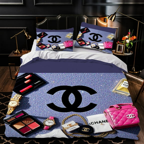 Chic 3-Piece Duvet Cover Set Pattern Luxurious Black and White Design Perfect for Stylish Bedrooms