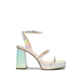 thumbnail image 2 of Sandalia DREAM PAIRS SDHS2346W Tacones Plataforma 10 cm Plata, 2 of 5