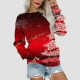 Ugly Christmas Sweaters for Women 2024 Xmas Trendy Workout Graphic