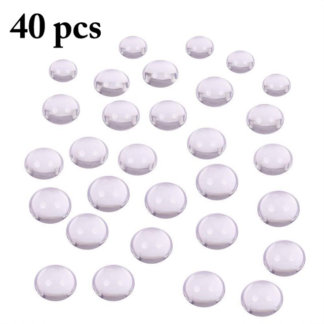 Glass Cabochon Dome Creative Clear Round Glass Dome Tile Glass Cabochon