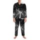 thumbnail image 3 of Fotbe Futuristic Moonlit Cityscape Pijama de Hombre con Estampado de Manga Larga, Conjunto de 2 Piezas, Ropa de Dormir Suave y Cómoda con Bolsillos-Small, 3 of 7