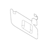 Genuine OE Ford Sun-Visor - CE9Z-7404104-AC