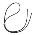 thumbnail image 1 of Yinanstore Drawstring Strap Drawstring String Strap Replacement DIY Purse Strap PU Leather for Women Bucket Bag Shoulder Bag Crochet Bag Bead Black, 1 of 8